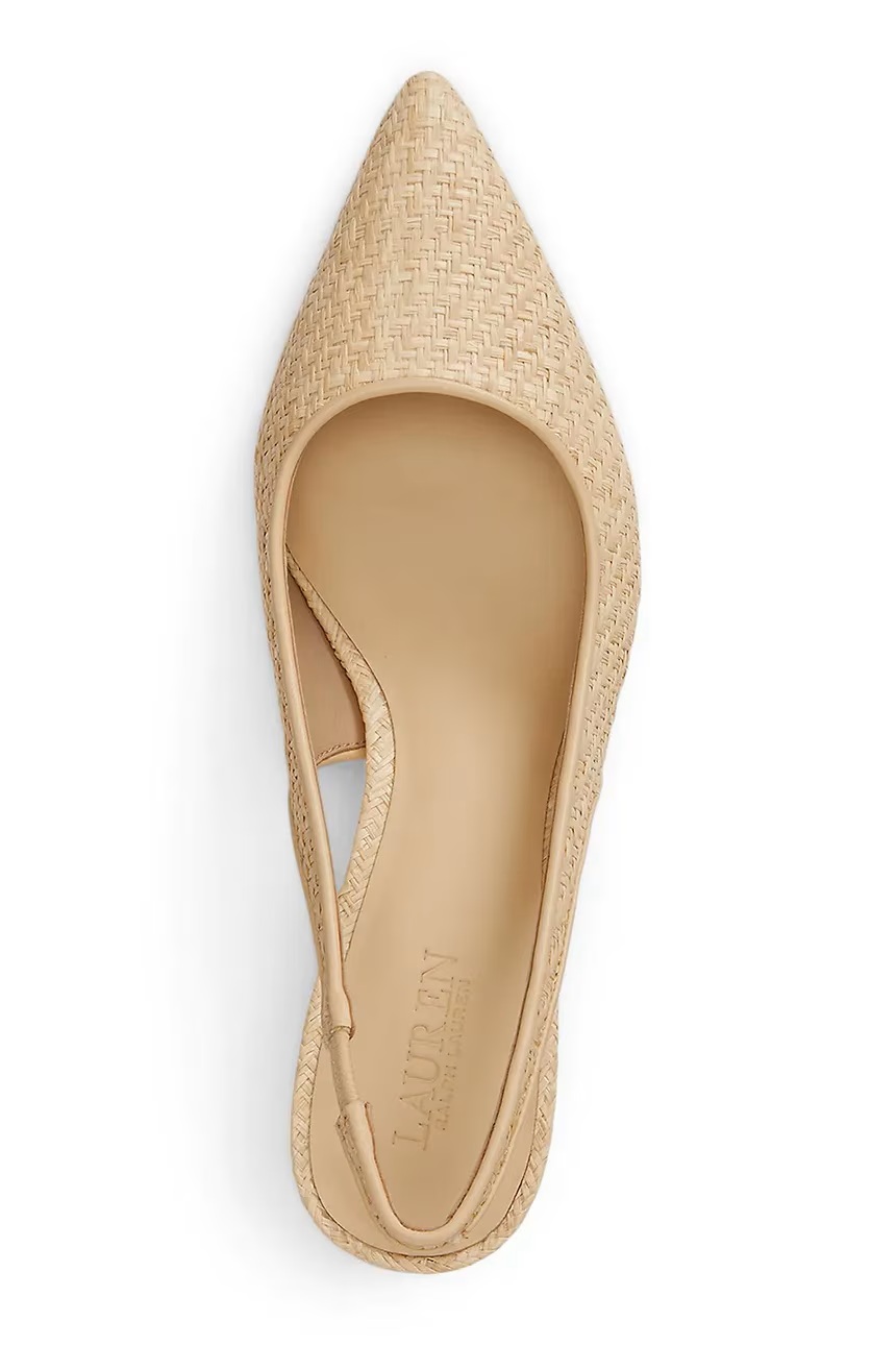 RALPH LAUREN TEXTURED RAFFIA-LOLAH II-PM-SLG 802P10394001 3