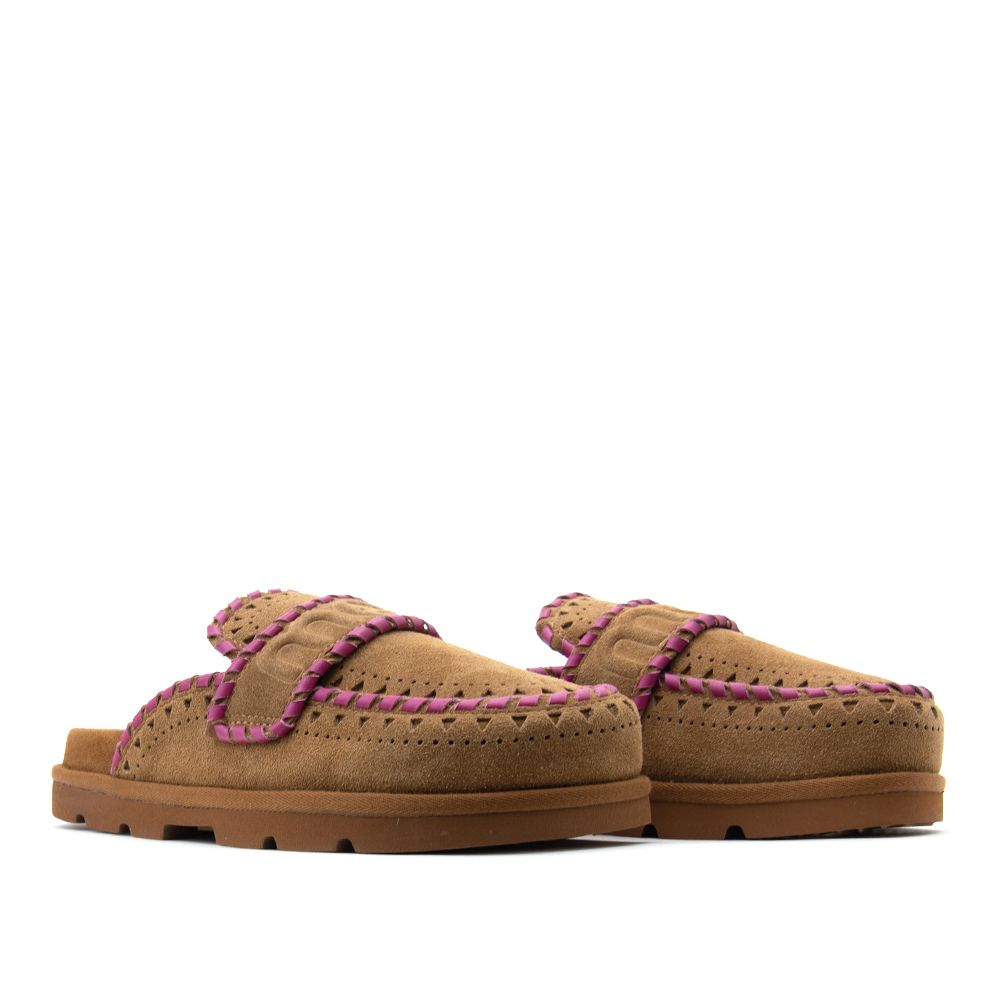 MOU LOW BIO SABOT LEATHER STITCHING ΠΑΠΟΥΤΣΙ ΓΥΝΑΙΚΕΙΟ MUSW631007A 2