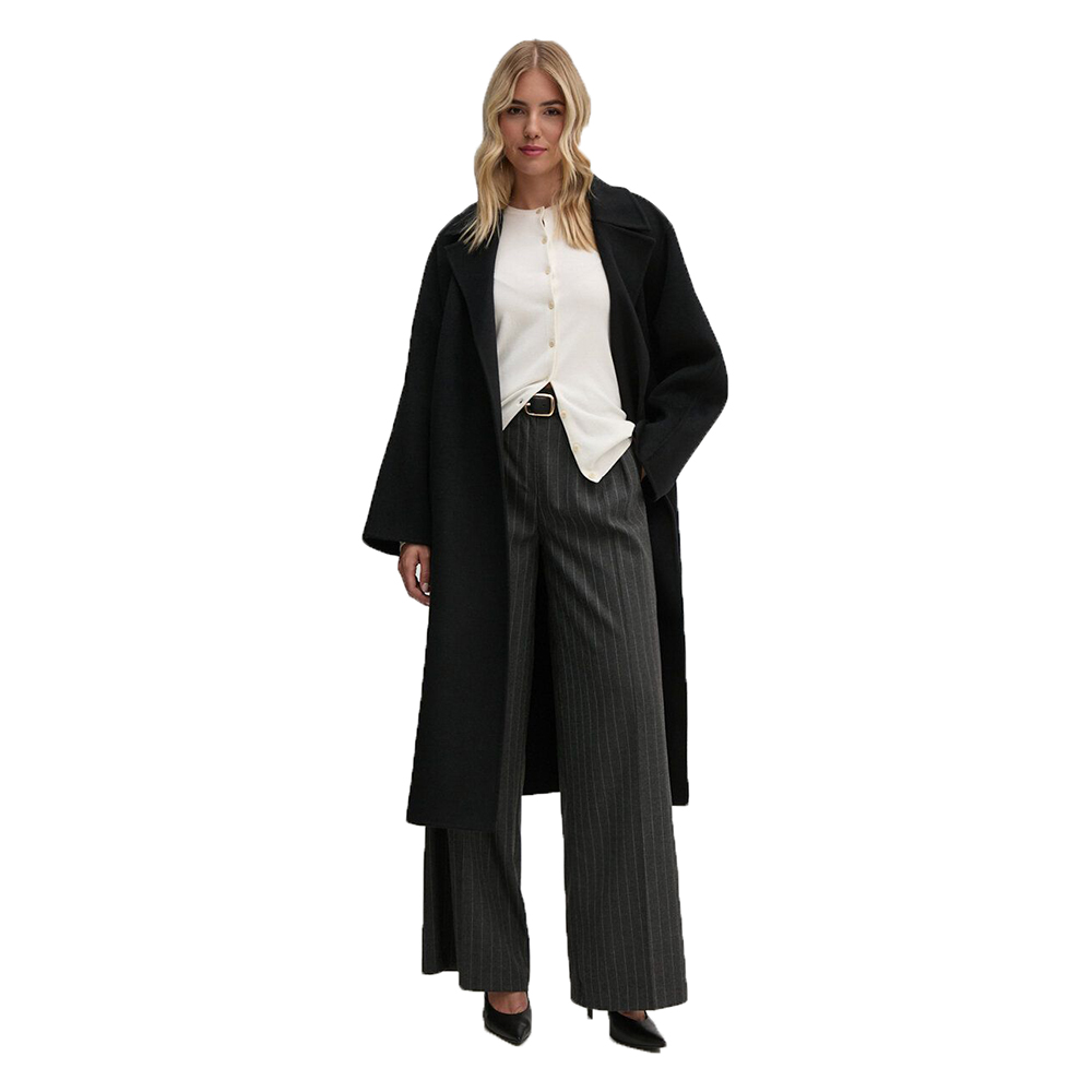 CALVIN KLEIN LS DFACE WOOL LONG WRAP COAT 00040WL571 5