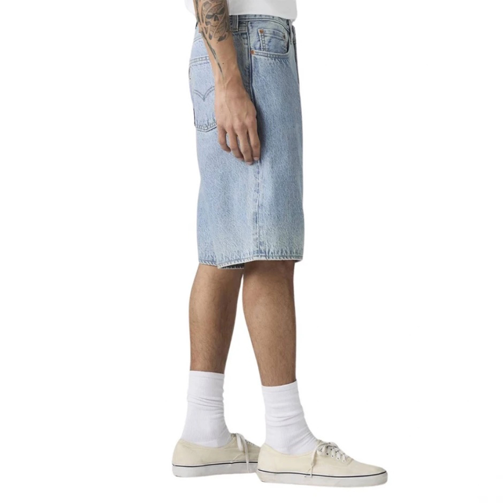 LEVI'S 478 BAGGY SHORTS BLACKS 001JM 3