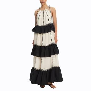 DEVOTION Long Dress Gaze "KLEIO" 025.303G