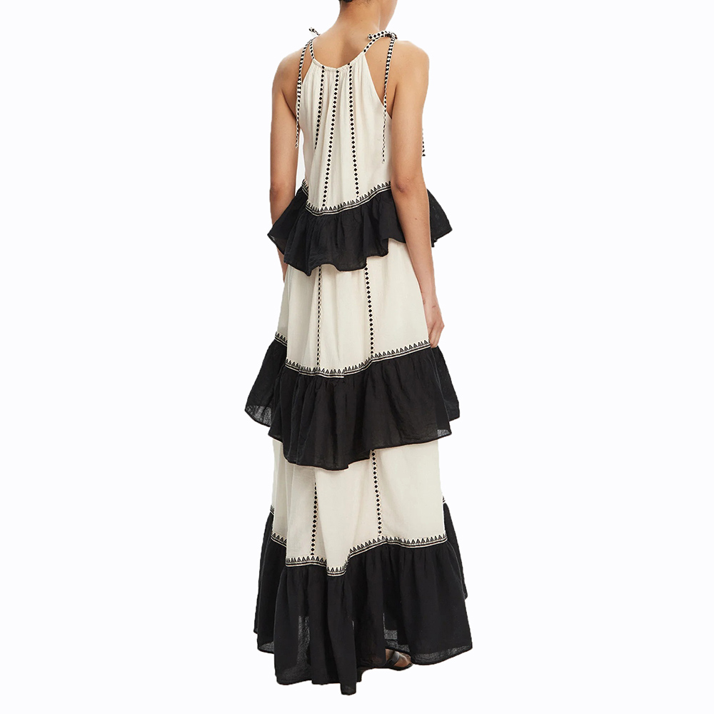 DEVOTION Long Dress Gaze "KLEIO" 025.303G 2