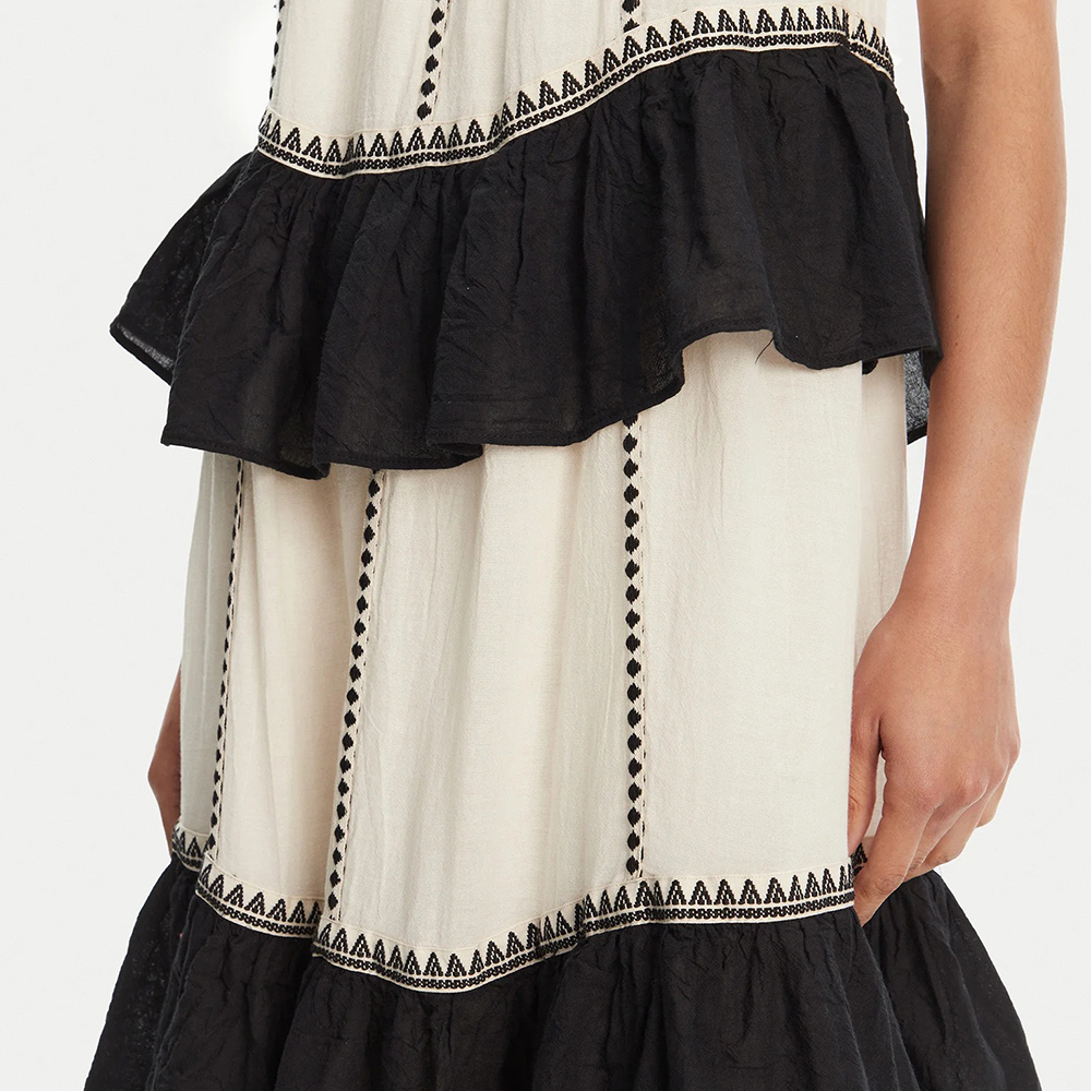 DEVOTION Long Dress Gaze "KLEIO" 025.303G 3