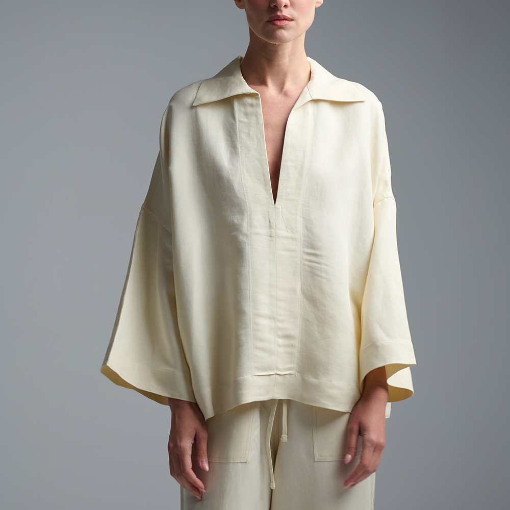 DEVOTION BLOUSE LINEN "ISALYN" 026.056G 1