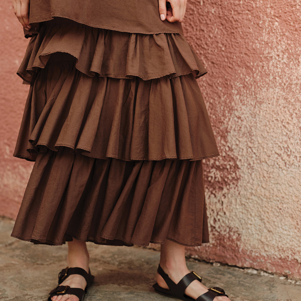 DEVOTION DRESS  VOILE "SUNFALL" 026.321G 2