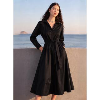 DEVOTION DRESS WITH BELT POPLINE "MEADOW" 026.323G