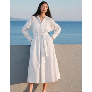DEVOTION DRESS WITH BELT POPLINE "MEADOW" 026.323G