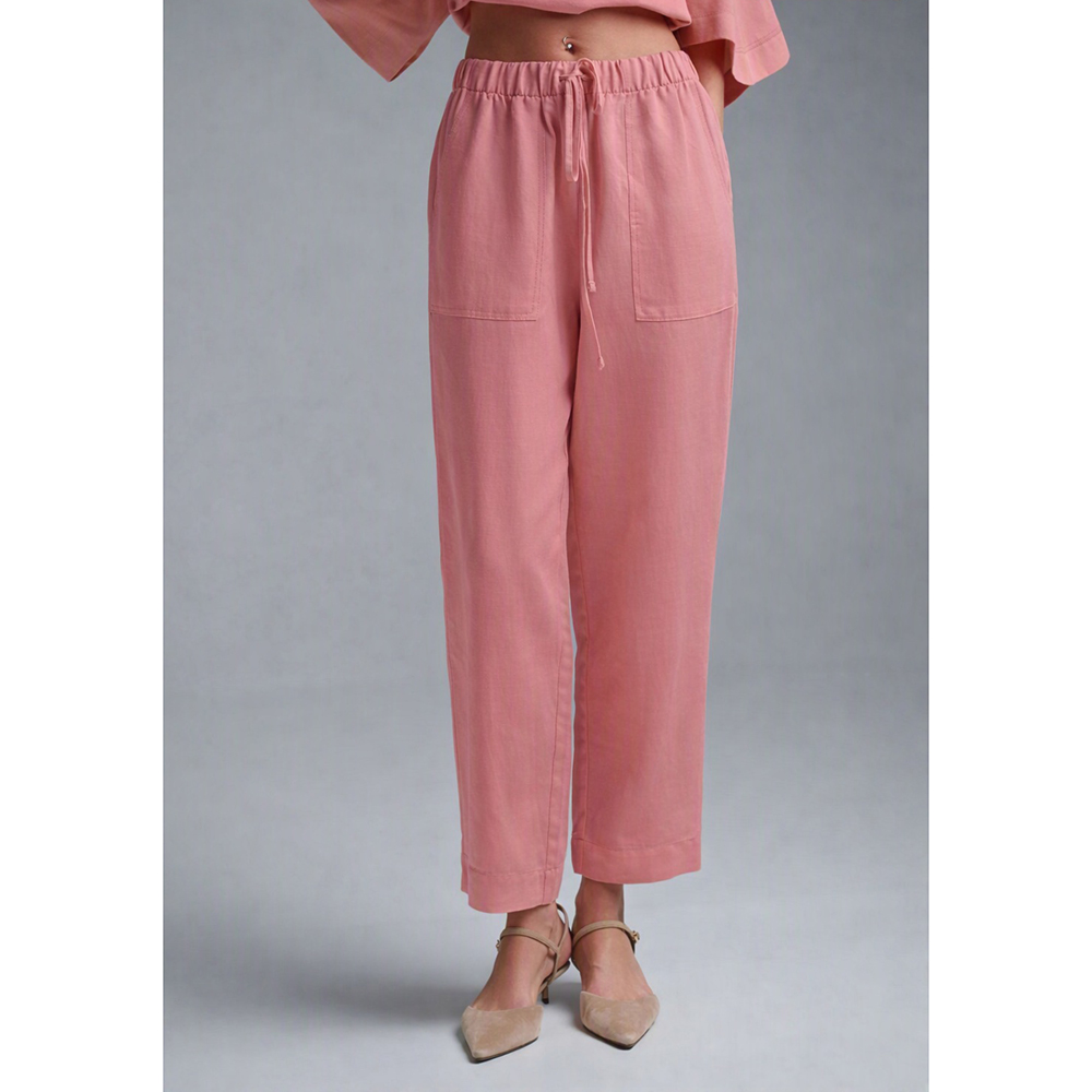 DEVOTION PANTS 62%VISC38%LINO PANTS LINEN "ELIVETTE" 026.419G