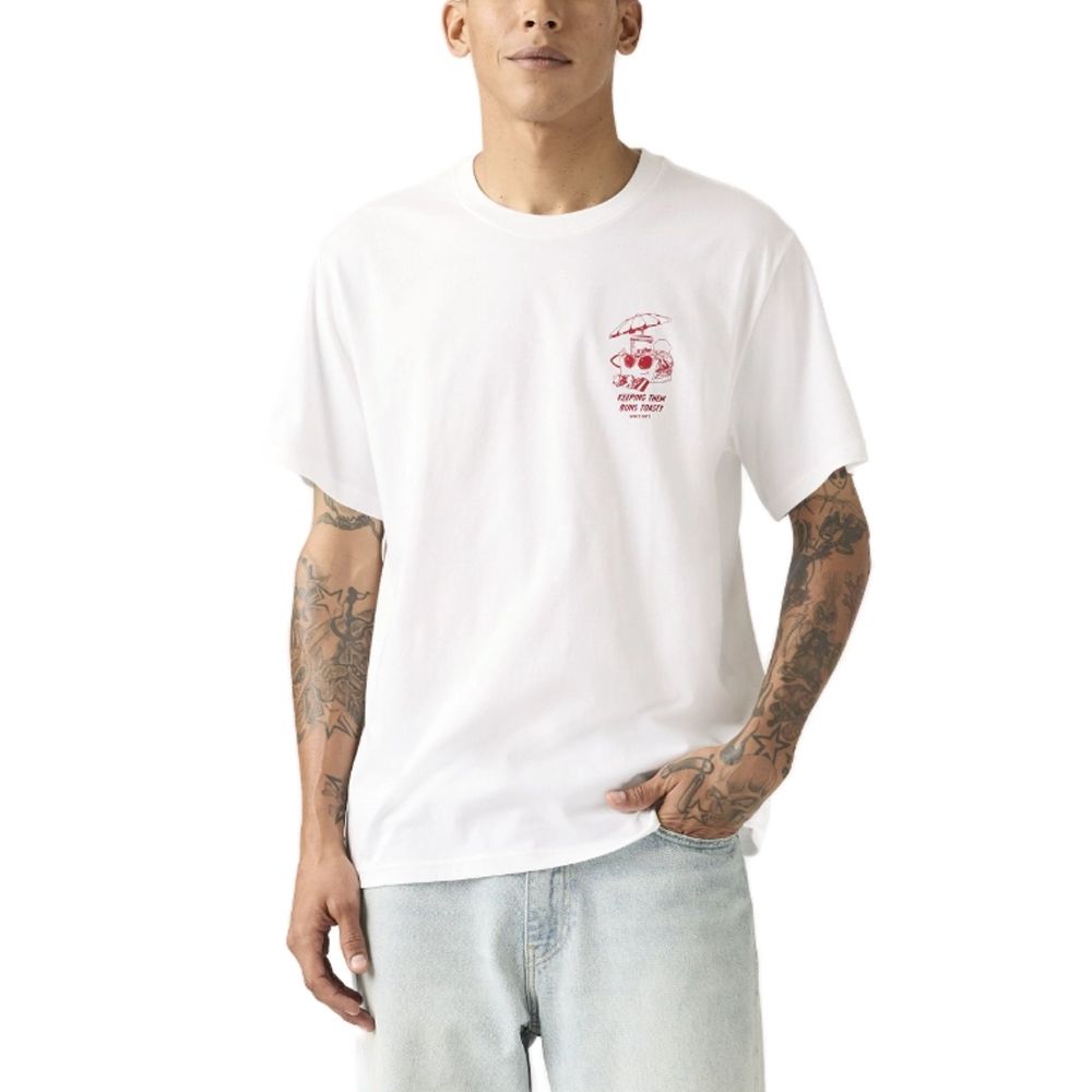 LEVI'S SS RELAXED FIT TEE WHITES 16143 2