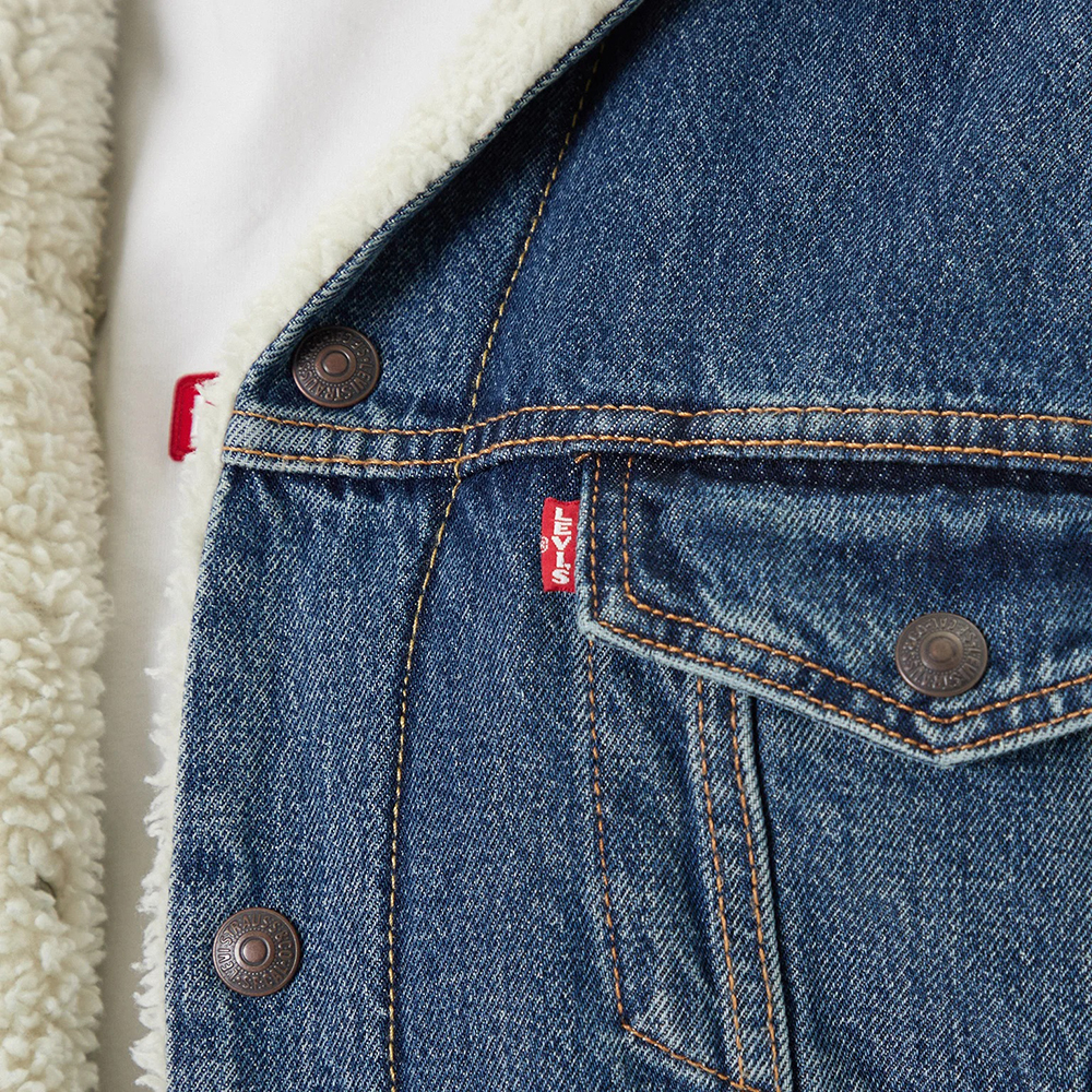 LEVI'S TYPE 3 SHERPA TRUCKER 16365 3