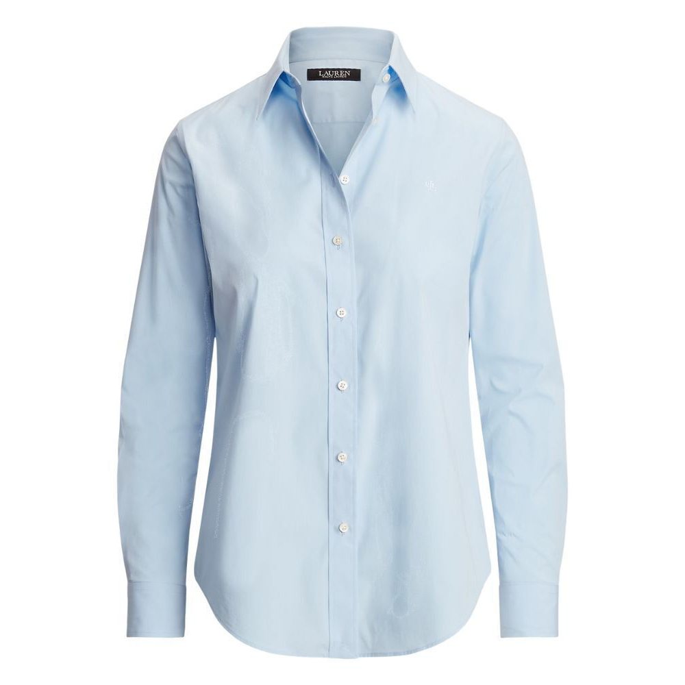 RALPH LAUREN 50S STRTCH NON IRON-LS SHIRT W/ CHST EMB 200684553 4