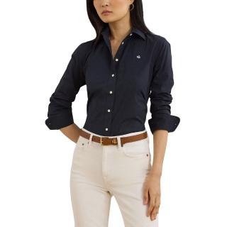 LAUREN RALPH LAUREN 50S STRTCH NON IRON-LS SHIRT W/ CHST EMB 200684553003