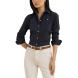 LAUREN RALPH LAUREN 50S STRTCH NON IRON-LS SHIRT W/ CHST EMB 200684553003 1