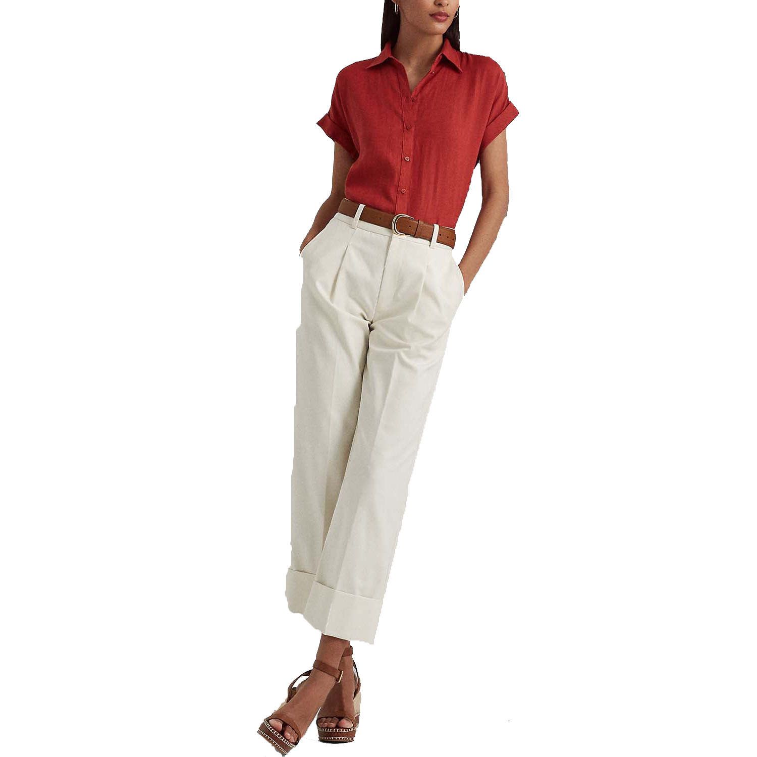 LAUREN RALPH LAUREN Παντελόνι 200871814002 4