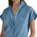 LAUREN RALPH LAUREN TISSUE LINEN-SS SHIRT 200874259011 3