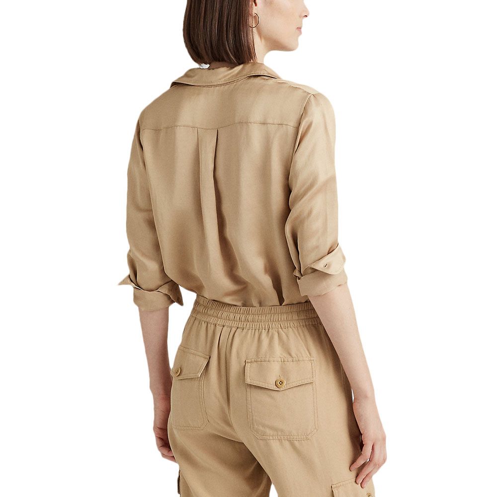LAUREN RALPH LAUREN COURTENAY-LONG SLEEVE-BUTTON FRONT SHIRT 200909144001 2