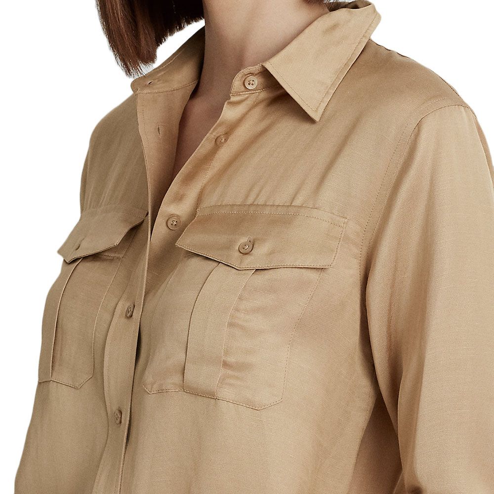 LAUREN RALPH LAUREN COURTENAY-LONG SLEEVE-BUTTON FRONT SHIRT 200909144001 3