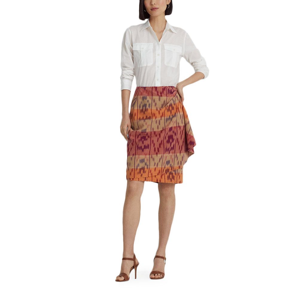 LAUREN RALPH LAUREN COURTENAY-LONG SLEEVE-BUTTON FRONT SHIRT 200909145001 4
