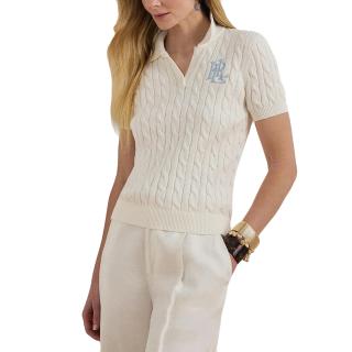 LAUREN RALPH LAUREN GASSED COTTON-SWEATER 200932224016