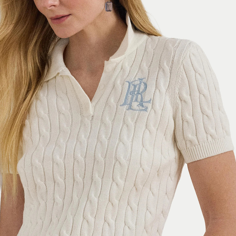 LAUREN RALPH LAUREN GASSED COTTON-SWEATER 200932224016 2