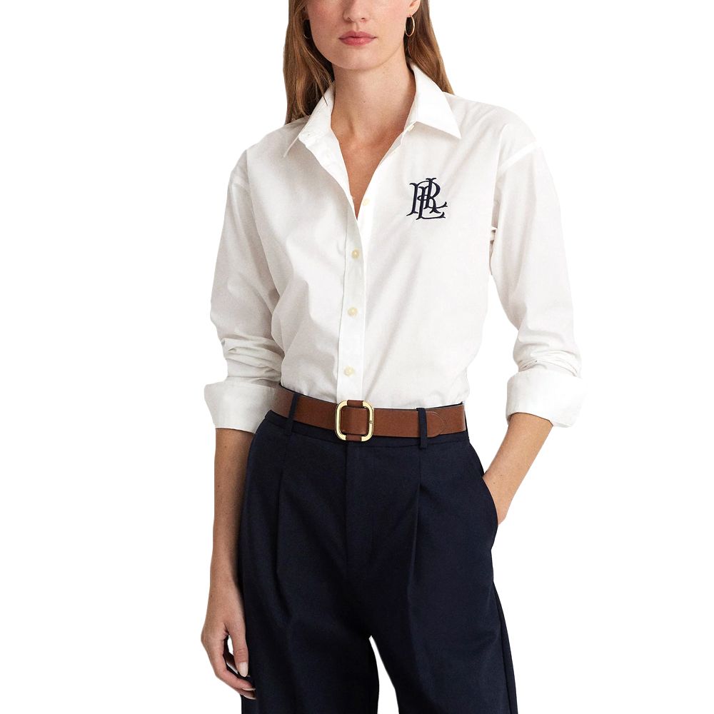 LAUREN RALPH LAUREN 50S STR PURE PRESS-SHIRT 200932538001 1