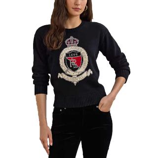 LAUREN RALPH LAUREN RIEDNEE-LONG SLEEVE-PULLOVER 200955737002