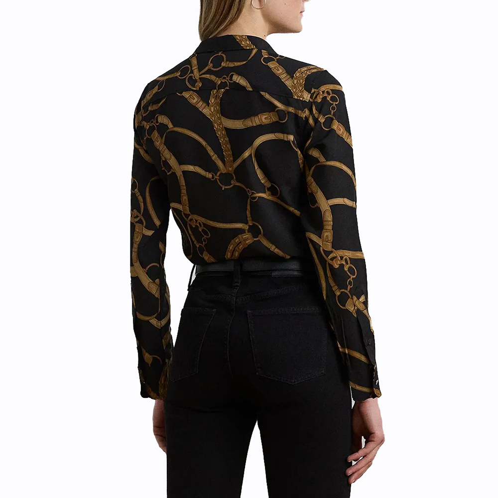 LAUREN RALPH LAUREN KRISTY-LONG SLEEVE-BUTTON FRONT SHIRT 200970823001 2