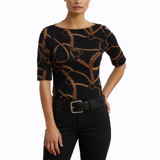 LAUREN RALPH LAUREN JUDY-MID SLEEVE-T-SHIRT 200971107001