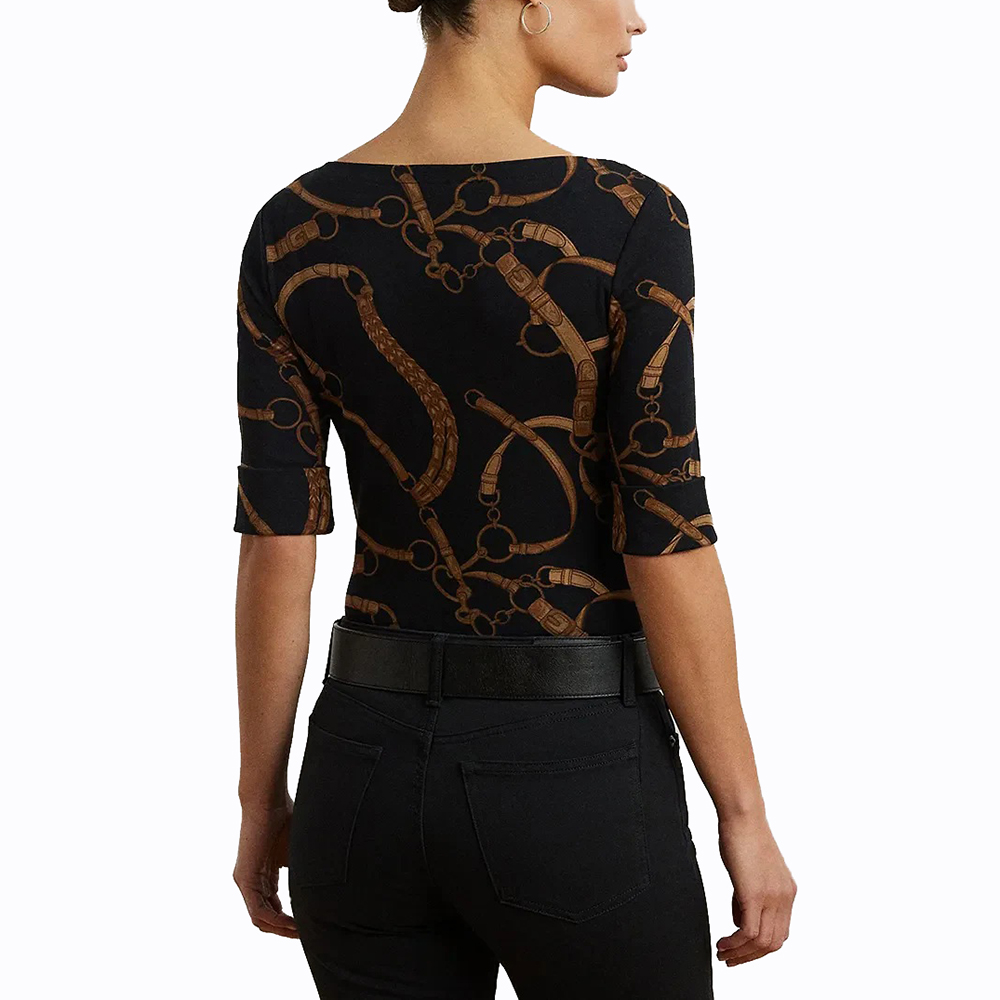 LAUREN RALPH LAUREN JUDY-MID SLEEVE-T-SHIRT 200971107001 2