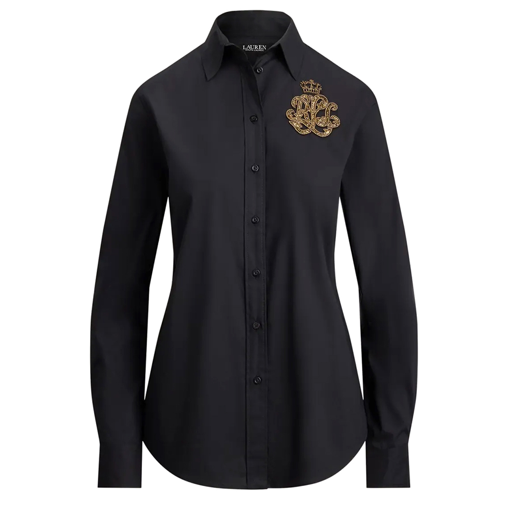 LAUREN RALPH LAUREN JAMELKO-LONG SLEEVE-BUTTON FRONT SHIRT 200979990001 4