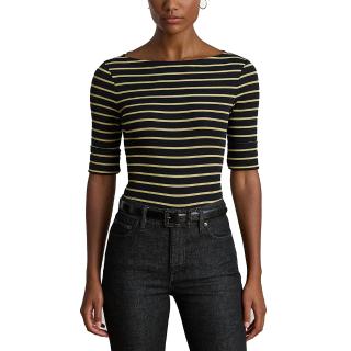 LAUREN RALPH LAUREN JUDY-MID SLEEVE-T-SHIRT 200980044002
