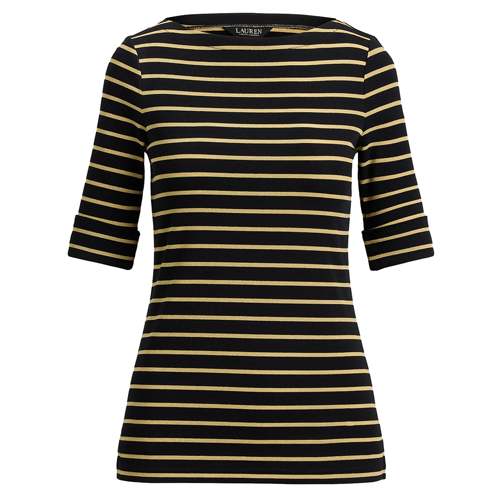 LAUREN RALPH LAUREN JUDY-MID SLEEVE-T-SHIRT 200980044002 4