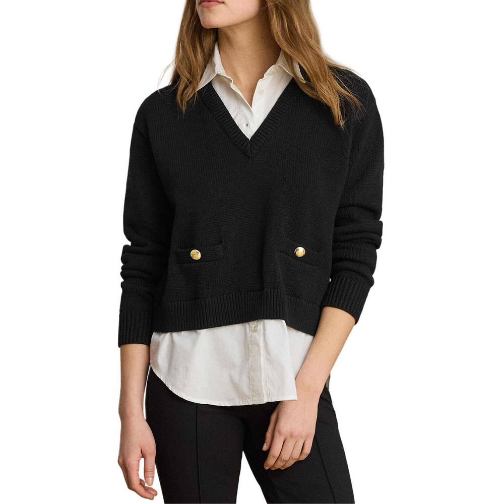 RALPH LAUREN COMBED COTTON-SWEATER-PULLOVER 200B24254 1