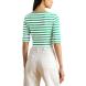 LAUREN RALPH LAUREN RFND STRTCH 1X1 RIB-KNIT TOP 200P03750001 2
