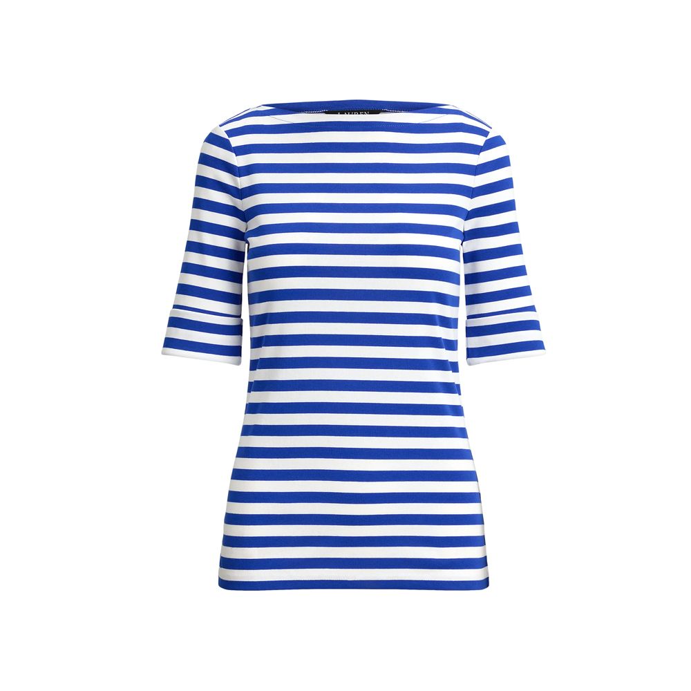 LAUREN RALPH LAUREN RFND STRTCH 1X1 RIB-KNIT TOP 200P03750002 5