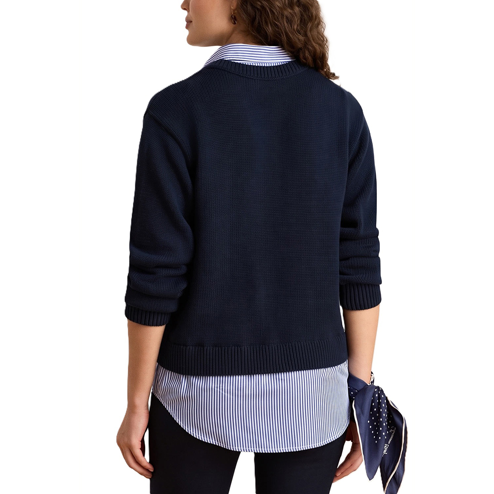 RALPH LAUREN COMBED COTTON-SWEATER-PULLOVER 200P08778 2