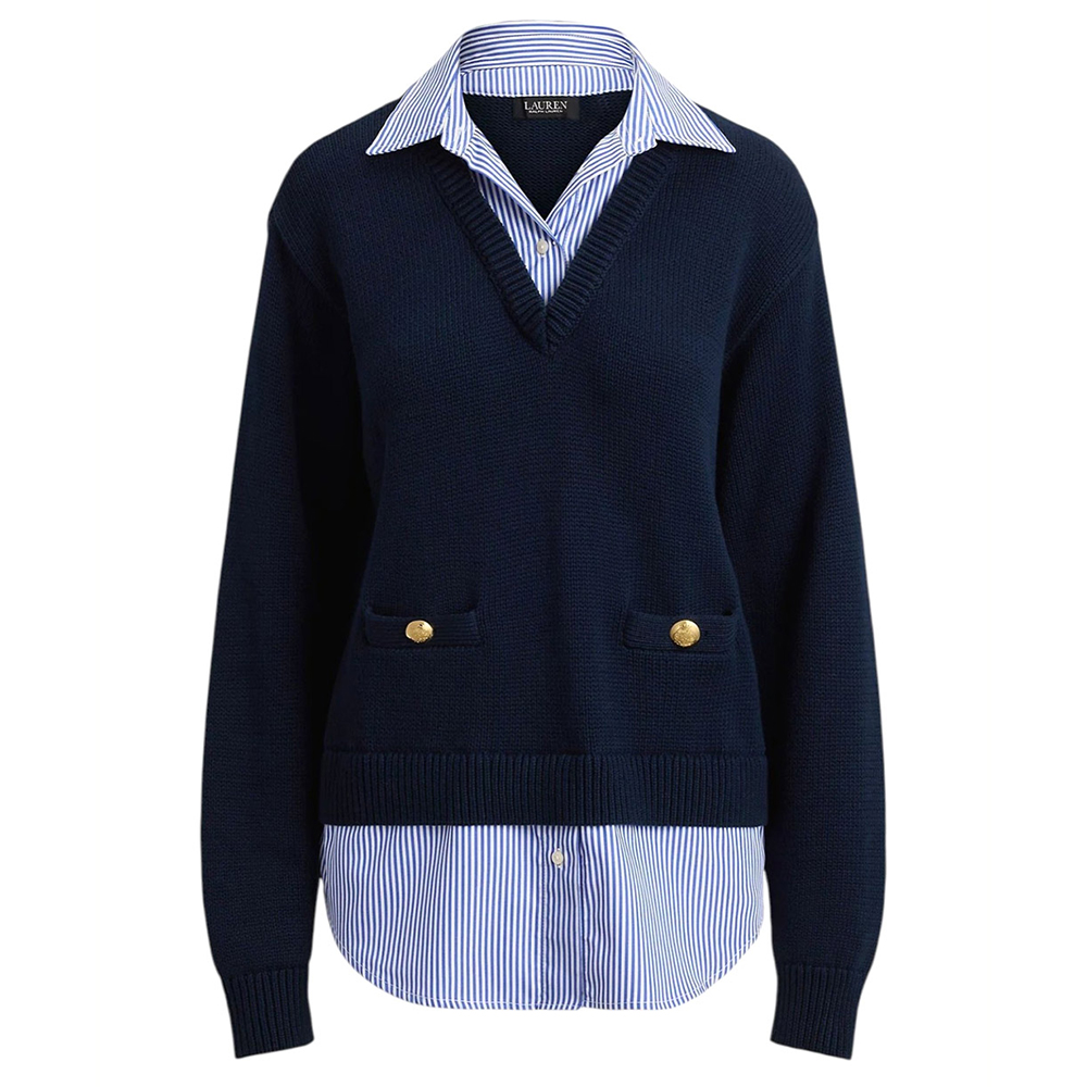 RALPH LAUREN COMBED COTTON-SWEATER-PULLOVER 200P08778 4