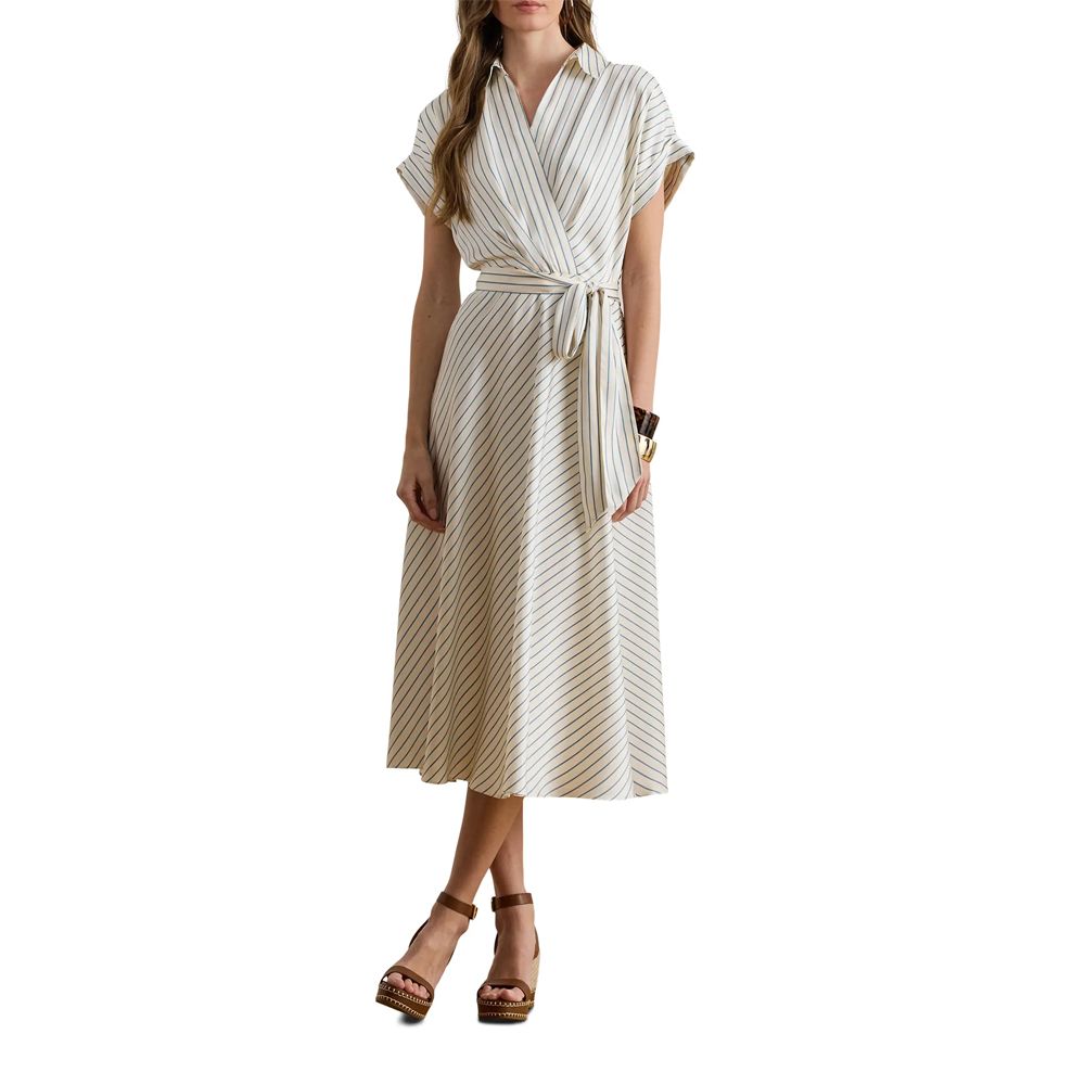 LAUREN RALPH LAUREN LUXE TWILL-WVN-DRESSES 200P08876001 1