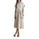 LAUREN RALPH LAUREN LUXE TWILL-WVN-DRESSES 200P08876001 1