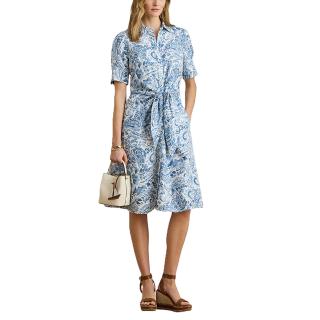 LAUREN RALPH LAUREN CLASSIC LINEN-WVN-DRESSES 200P08916002