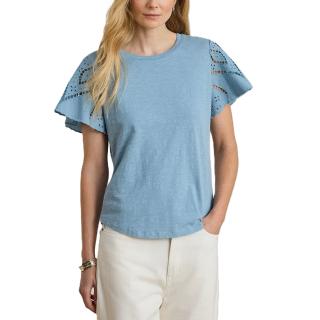 LAUREN RALPH LAUREN INDIE CTN SLUB JRSY-KNT-PULLOVER 200P09104001