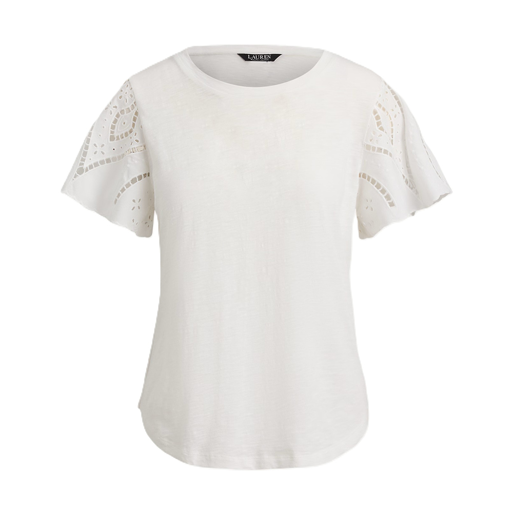 LAUREN RALPH LAUREN INDIE CTN SLUB JRSY-KNT-PULLOVER 200P09104003 4