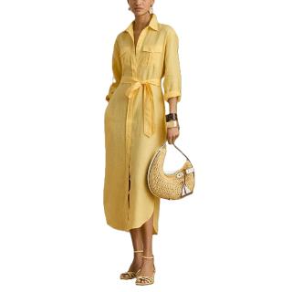 LAUREN RALPH LAUREN SOFT DRAPEY LINEN-WVN-DRESSES 200P13684005
