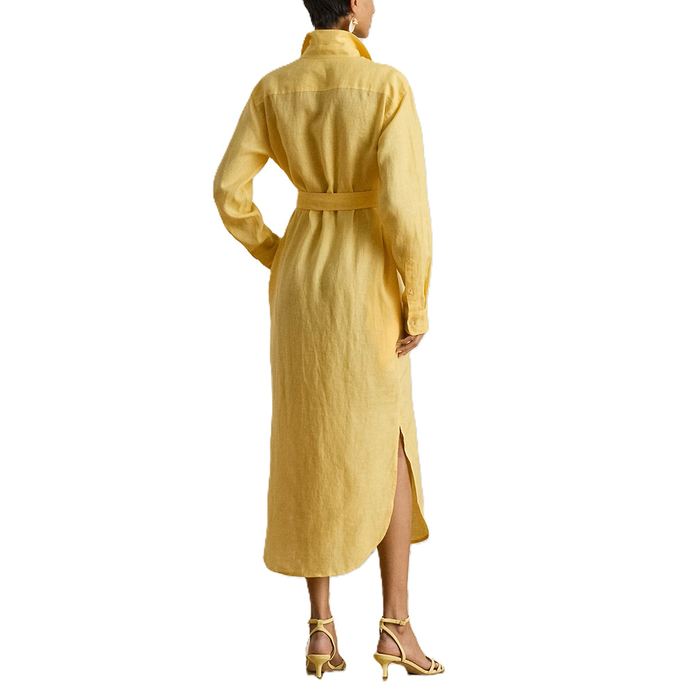 LAUREN RALPH LAUREN SOFT DRAPEY LINEN-WVN-DRESSES 200P13684005 2