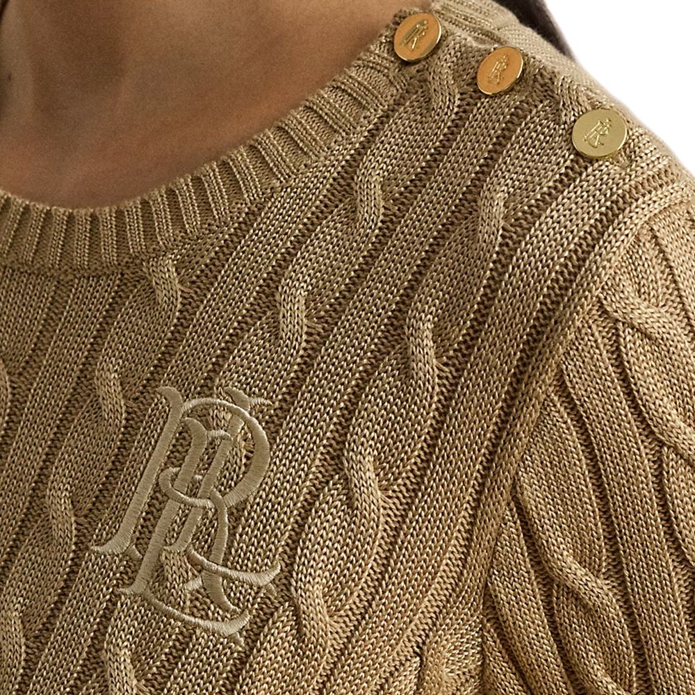 RALPH LAUREN BR RAYON PLTD CTN-SWEATER-PULLOVER 200P14039 3