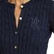 RALPH LAUREN BR RAYON PLTD CTN-SWEATER-CARDIGAN 200P14040 3