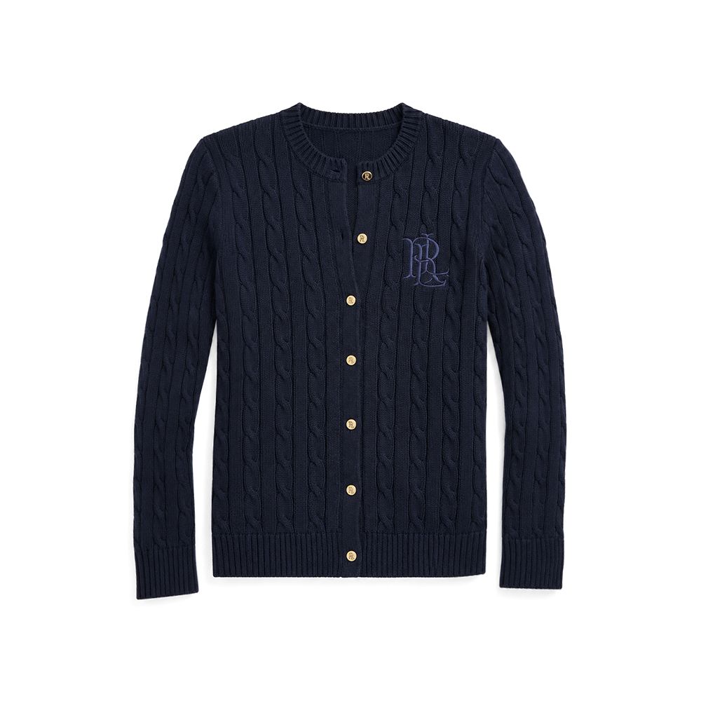 RALPH LAUREN BR RAYON PLTD CTN-SWEATER-CARDIGAN 200P14040 4