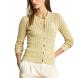 RALPH LAUREN BR RAYON PLTD CTN-SWEATER-CARDIGAN 200P14040 1