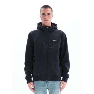 Men's Soft Shell Ribbed Jacket with Hood : 222.BM11.45