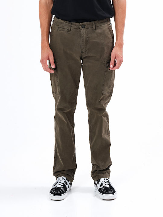 Men's Garment Dyed Stretch Cargo Pants 1